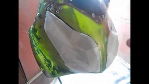 Покраска переднего обтекателя  от мотоцикла