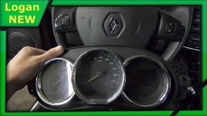 Снимаем панель приборов Renault Logan NEW