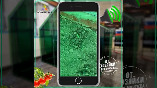Теплица из локопластика - отзыв хозяйки