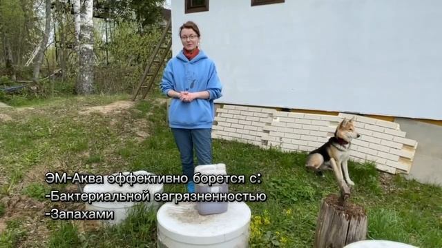 Применение препарата ЭМ-Аква: как устранить запахи от септика смотреть онлайн