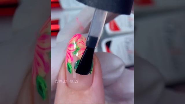 цветочный маникюр ?? #ногти #nails #nailart #shorts