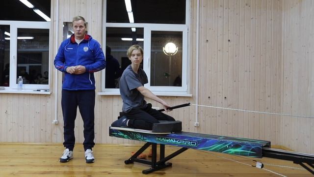 Основы техники гребли в гребном слаломе C1 - Липатов Александр