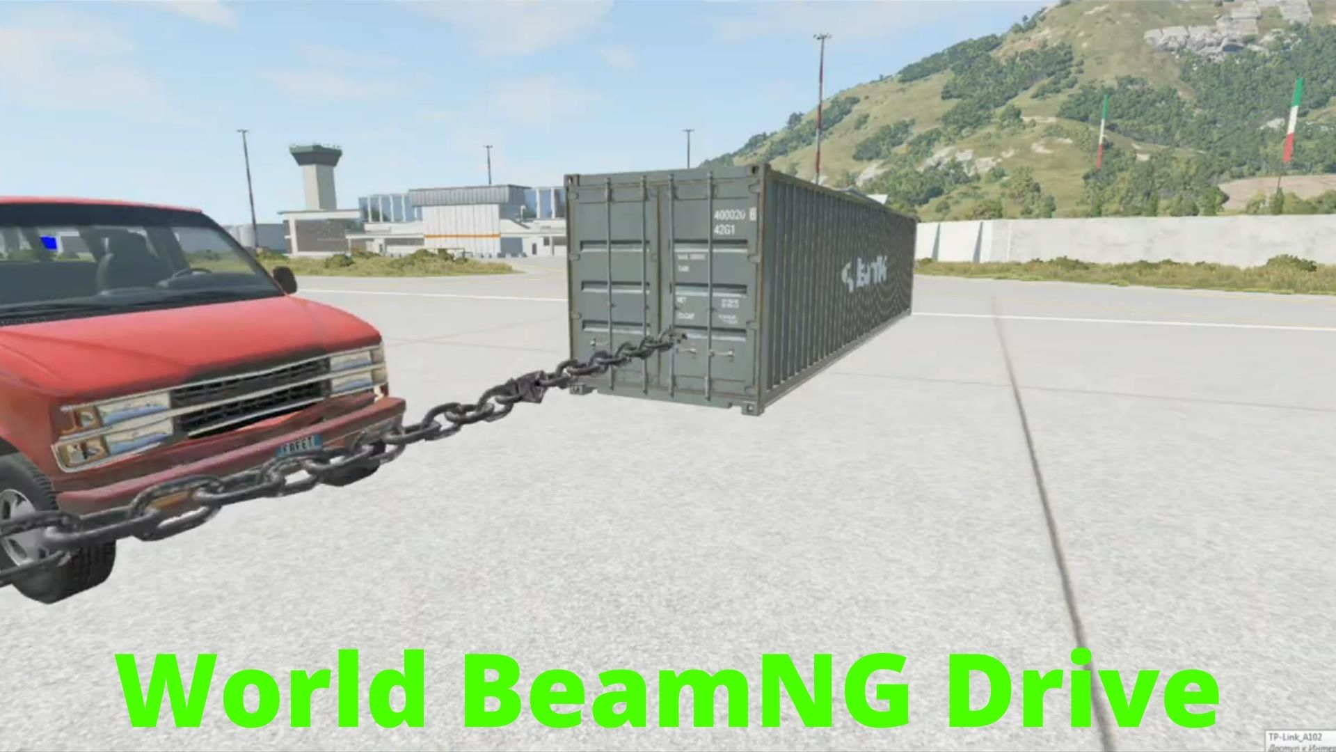 Машины против цепи #2 - BeamNG Drive | World BeamNG Drive