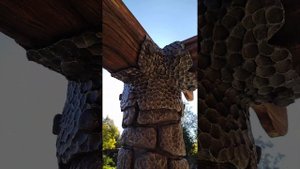 покраска колонны из Арт Бетона