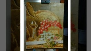 Этапы написания натюрморта. Многослойная живопись