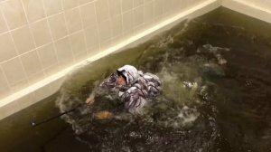 Испытания костюма поплавка Raftlayer