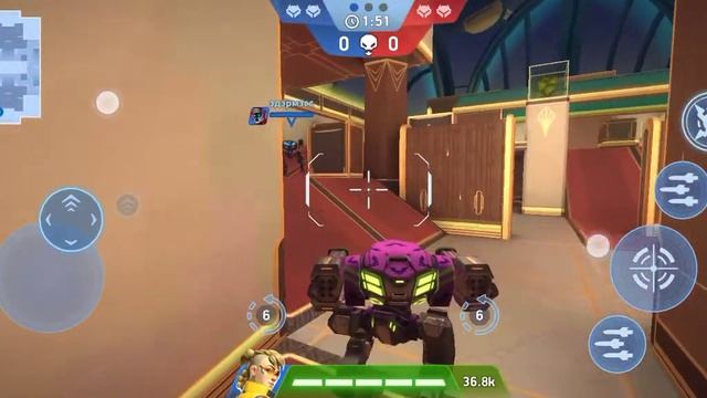 #часть2 Играю с другом в игру мех арена с начала не очень но потом мы затащили всех и вся!!!?? смотреть онлайн