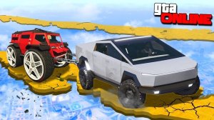 Купил #CyberTruck для АЗИАТСКИХ СКИЛЛ ТЕСТОВ - ЭТО НЕВОЗМОЖНО ПРОЙТИ В GTA 5 ONLINE