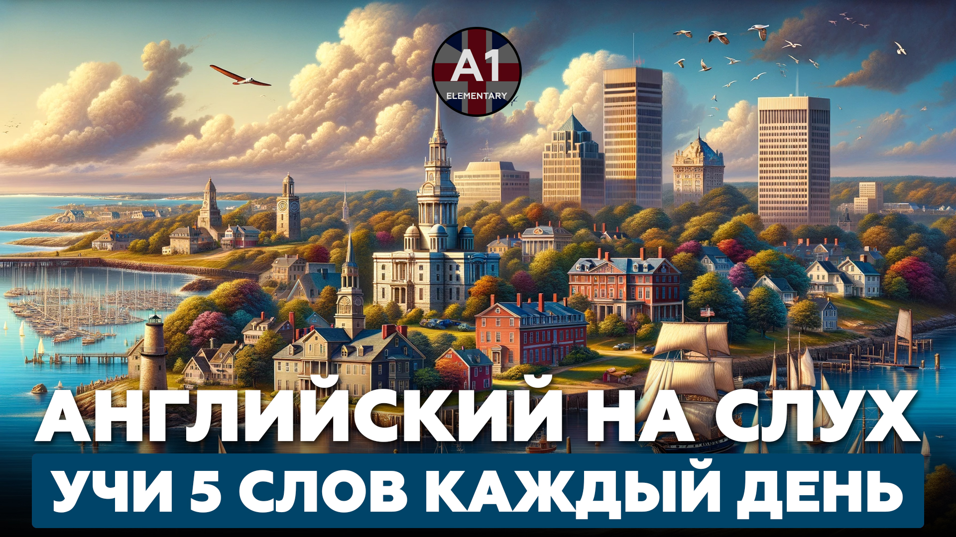Учим 5 английских слов в день. Уровень - А1.