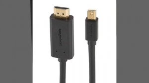 Amazon Basics AZDPHD06 Mini DisplayPort to HDMI Cable - 6 Feet