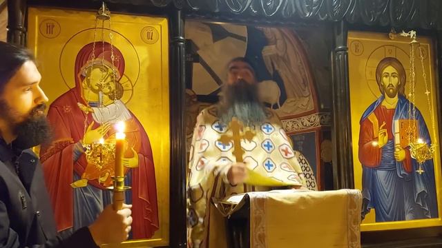 2022 12 07 Проповед игумана Рафаила на свету великомученицу Екатарину, манастир Савина Главица смотреть онлайн