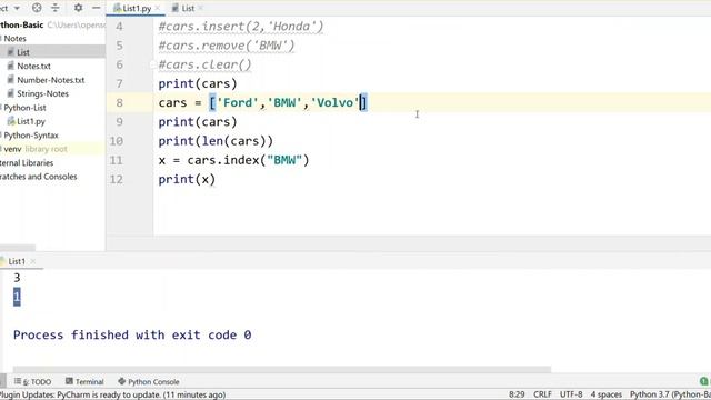 Python Lists (Length,index,count, reverse) | #11 Python Tamil Tutorial for Beginners