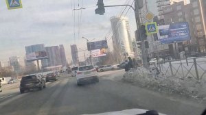 24.02.24 автопробег в Новосибирске. Езда по городу Новосибирску.