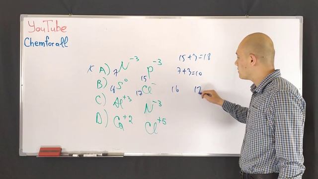Разность электронов каких частиц равна 2?A) N-3 и Р-3 В) S0 и Сl- C) Al+3 и N-3 D) Са+2 и Cl+5 смотреть онлайн