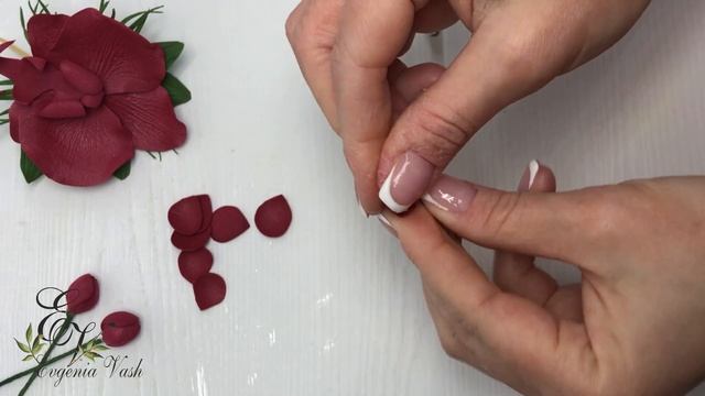 ??? DIY ? КРАСИВЫЕ ЦВЕТЫ на заколки, резинки, повязки ? БРОШЬ - ФАЛЕНОПСИС ???FLOWERS from FOAMIRAN