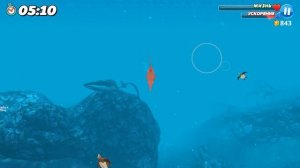 АКУЛА ДОМОВОЙ ПРОТИВ ОГРОМНОГО КАЛЬМАРА | Hungry Shark World