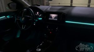 Светодиодная подсветка салона Skoda Karoq