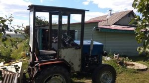 Кабина на минитрактор часть 1