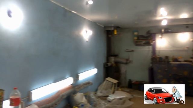Потолок в гараже своими руками смотреть онлайн