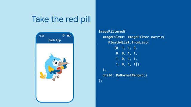 ImageFiltered (Flutter Widget of the Week)