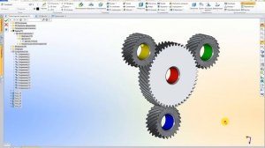 Сопряжения в T-FLEX CAD (редуктор)