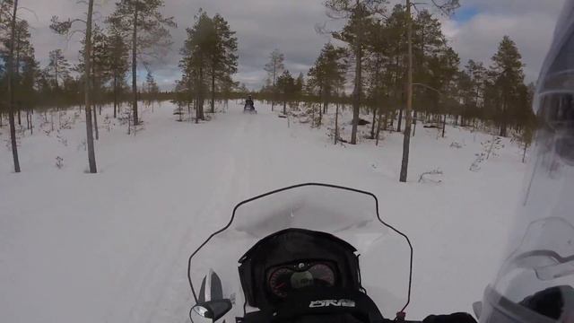 Lynx X-TRIM SC 600 E-TEC ajelua Kempeleen Marjakammin kodalle смотреть онлайн