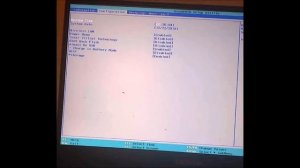 Unable to select UEFI/LEGACY Boot in BIOS LENOVO