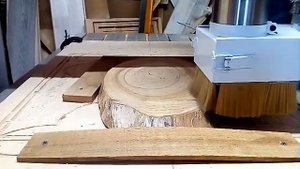 фрезеровка спила дерева