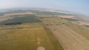 Прыжок с парашютом Ровенский АСК Задержка 5 секунд.