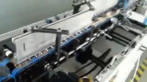 Склейка термо-чехла для бумажных стаканов на фальцесклеивающей машине