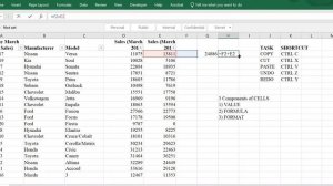 Basic Operations and Shortcuts in Excel (Copy/Cut/Paste/Redo/Undo)