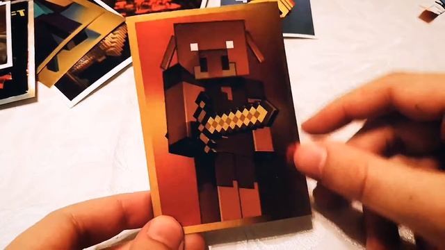 Купил коллекционные стикеры от MOJANG! Вскрытие наклеек minecraft. 1/3 смотреть онлайн