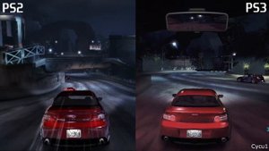 Need for Speed Carbon PS2 vs PS3 Graphics Comparison