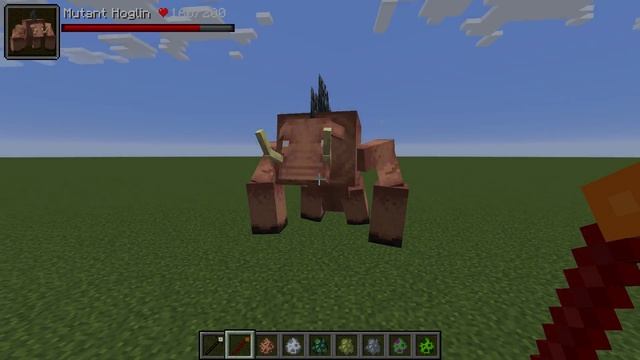 Mutant Hoglin Vs. Mowzie's Mobs Monsters in Minecraft смотреть онлайн