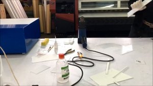 Выклейка объемных букв из оргстекла