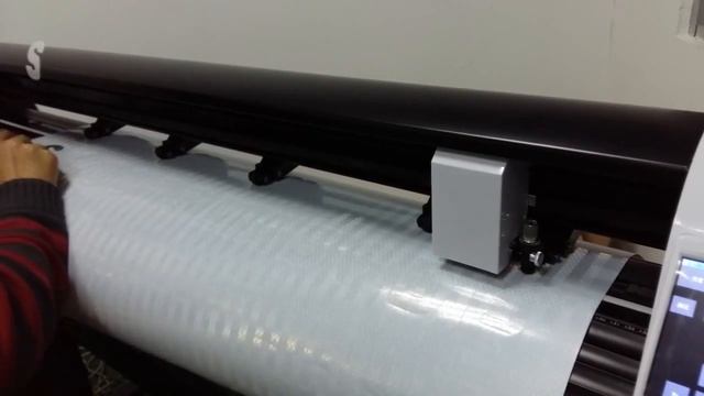 SKYCUT cutting plotter cut 3M reflective film смотреть онлайн
