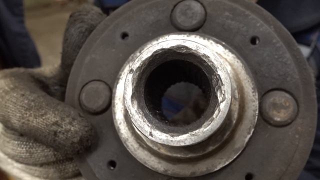 Honda Civic - Замена подшипника передней ступицы смотреть онлайн