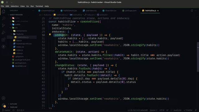 Demo of React Habit Tracker using Redux Toolkit and React-bootstrap смотреть онлайн