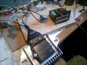 Ионофон на строчнике вместо катушки зажигания