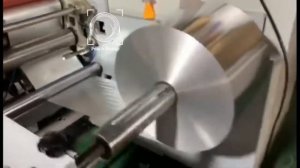 Автоматическое оборудование для перемотки и упаковки рулонов фольги в термоусадочную пленку