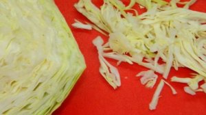 Салат из свежей капусты с болгарским перцем