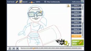 How to draw Tricky from Subway Surfers