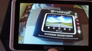 Обзор навигатора Prestigio GeoVision 5800BTHDDVR