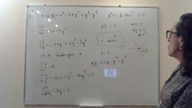 Лекция по матанализу №8. Достаточное условие экстремума(и много примеров). Условный экстремум.