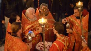 Чин Воздвижения Честного и Животворящего Креста Господня 26.09.2014