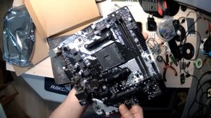 Материнская плата ASROCK A320M HDV R4 0, SocketAM4, AMD A320, mATX, Ret