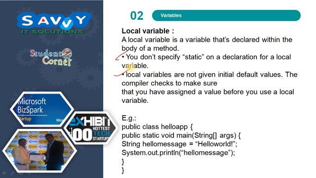 Programming in JAVA - Command Line Arrangements, Variables and Type casting смотреть онлайн
