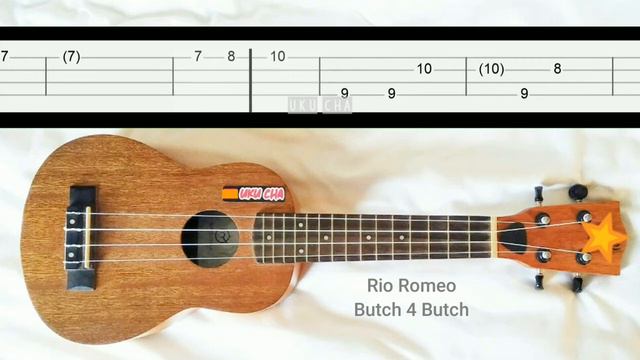 Melody Rio Romeo Butch 4 Butch Slow Easy Melody Fingerstyle Fingerpicking ukulele Tabs Tutorial смотреть онлайн