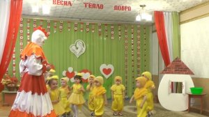 Танец курочки и цыплят на утреннике 8 Марта 2018 в яслях Муз рук Максюта Г В