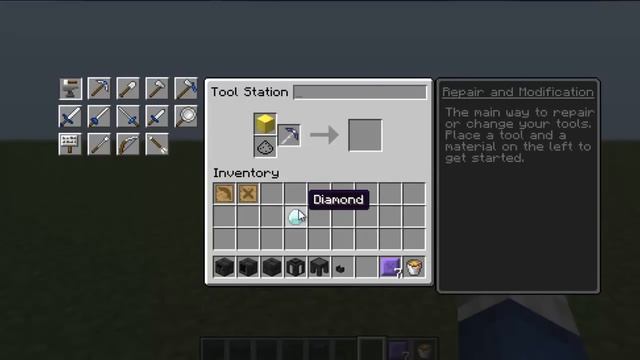 Tinkers Construct | Unbreakable Pickaxe смотреть онлайн